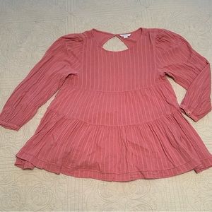 Women’s American Eagle Boho Tiered Open Back Top